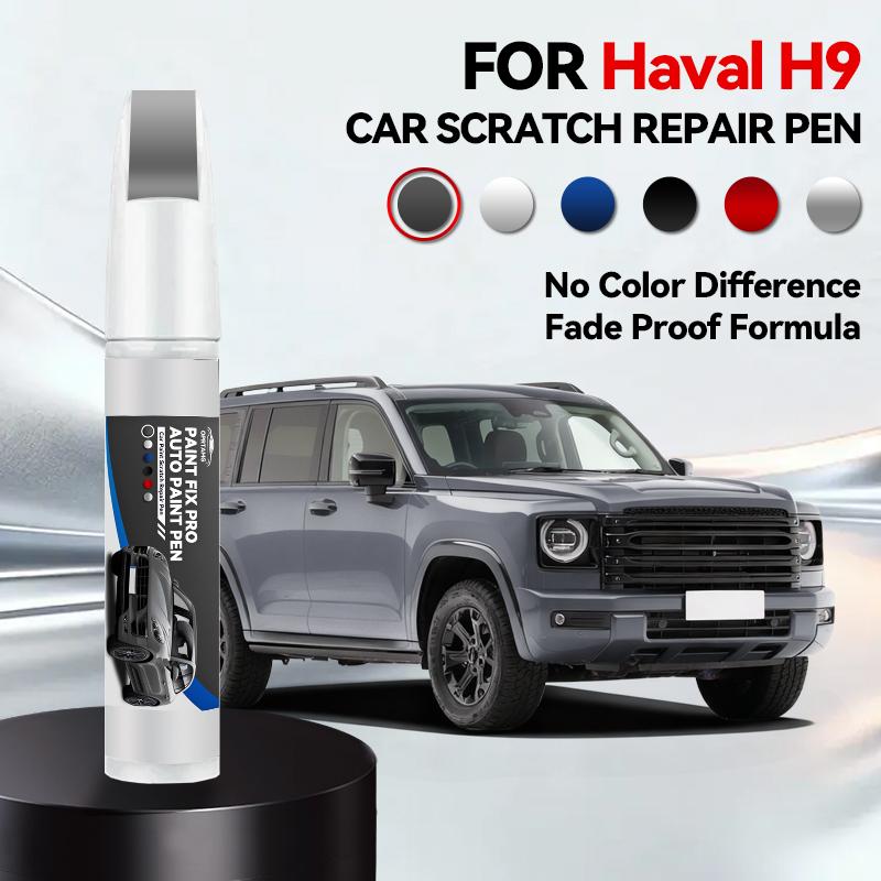 Voertuig voor Exclusief Gebruik Voor HAVAL H9 Autolak Reparatiepen Bijwerken Krasverwijderaar Doe-het-zelf Auto-accessoires Grijs WEY104 Wit 075