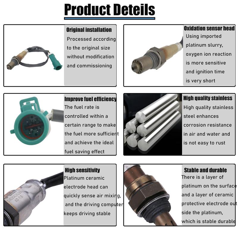 Front Lambda Oxygen Sensor For Ford C-MAX Focus II Volvo S40 C30 V50 3M51-9F472-AC 3M519F472AC