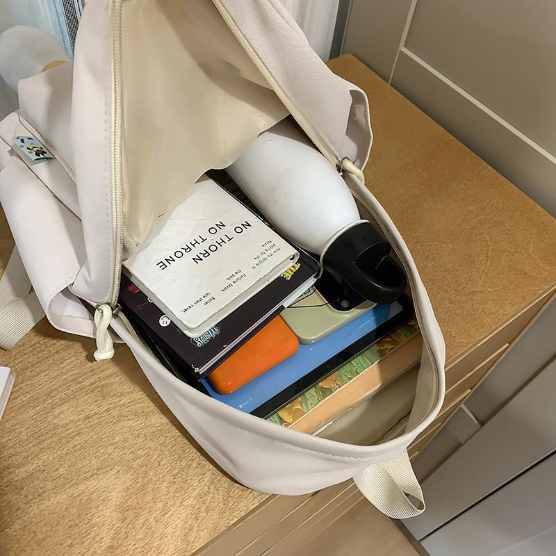 School bag high value sweet cute ins cartoon chicken school bag casual commuting versatile