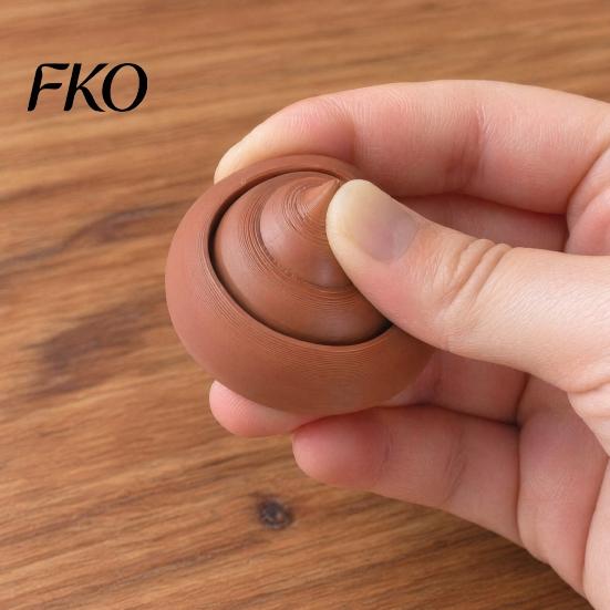Joke Gift for Friends 3D Printed Poop Stress Relief Toy, Squeeze & Pop Fidget Poop, Creative Novelty Desk Toy Office Home, Prank Adults Gag Coworkers