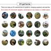 2021 New 1PCS 24 Patterns Flashlight Children Toys Cartoon Dinosaur Projector Lamp Early Enlightenment Education Kids Toy