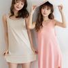 Vest Nightdress Women Summer Ice Silk Sleeveless Suspenders Comfortable Casual Pajamas Homewear Clothes Chic Trend