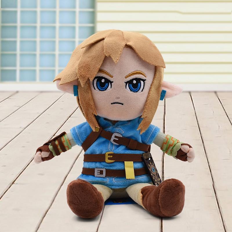 Soft And Huggable Link Plush Doll From The Legend Of Zelda Breath Of The Wild 25cm