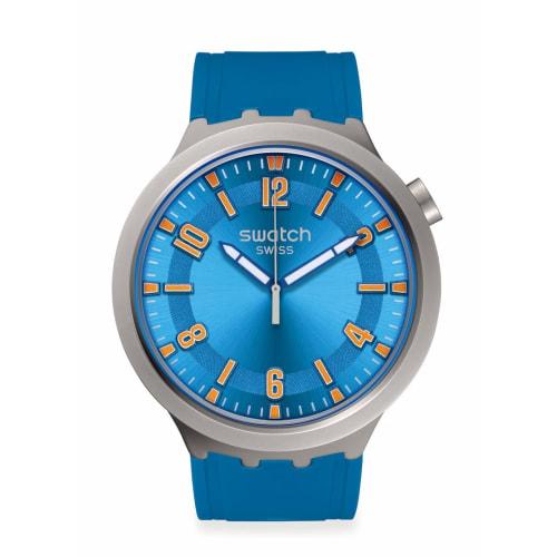 Swatch Blue In the Works SB07S115 Watch, Blue