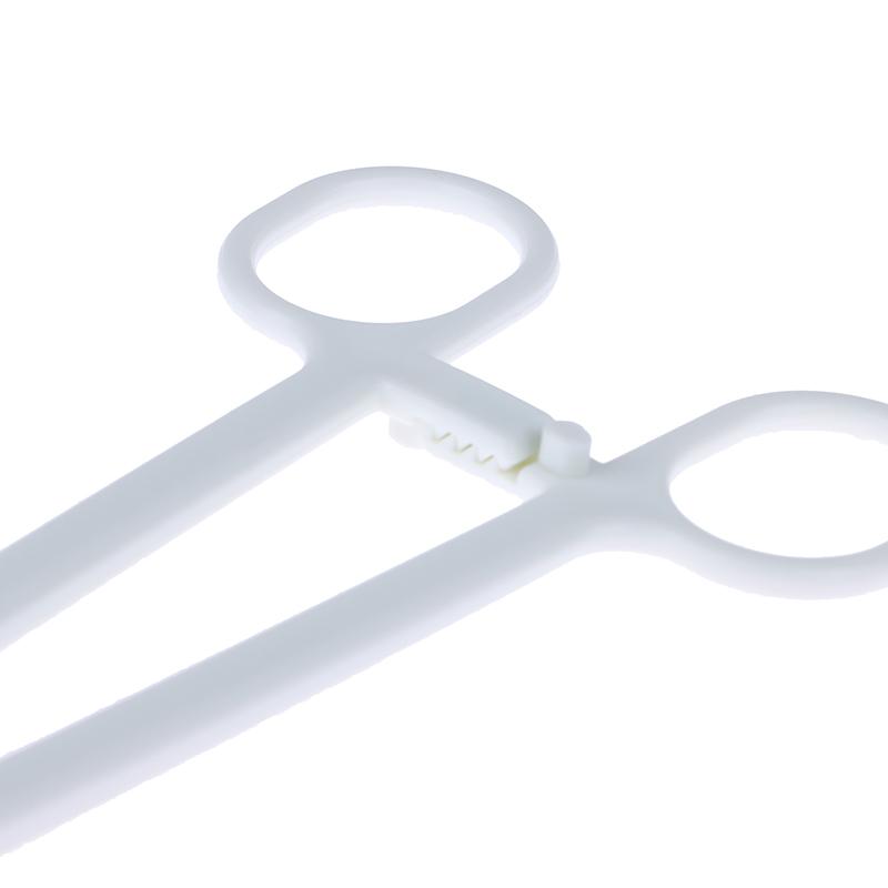 1Pcs Medical Use Plastic Hemostat Forceps Sharp Mouth Pliers Surgical Cottonball Sponge Clamp Outdoor First Aid Tools