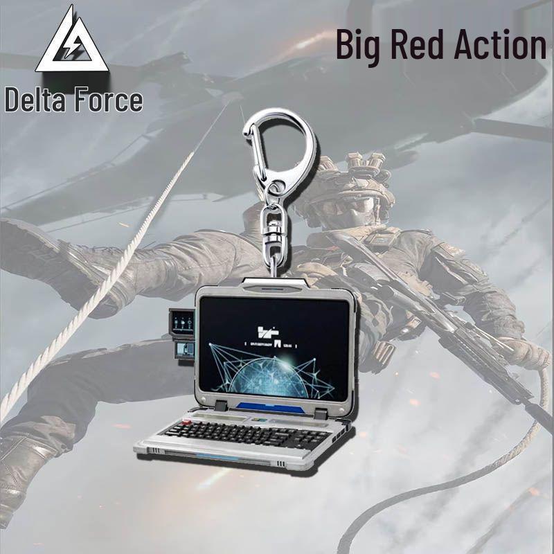 Delta Force Acryl Schlüsselanhänger Anhänger - Studentenrucksack Spiel Ornament Zubehör