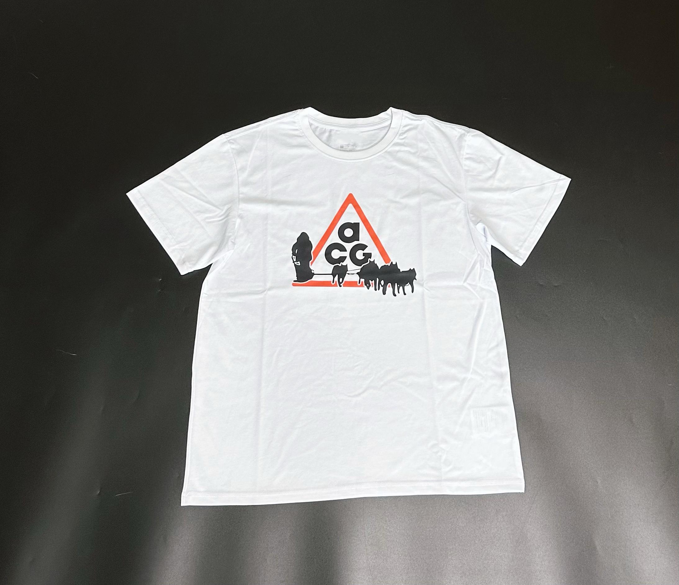 

ZX Tee Summer New Outdoor ACG Men and Women Couples Dog Sledding Printed Sports Basketball Casual Loose Short Sleeve T-shirt S