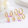 European and American Hot-Selling Diamond Zircon Hoop Earrings - Luxurious Fashion Trend Ear Clips