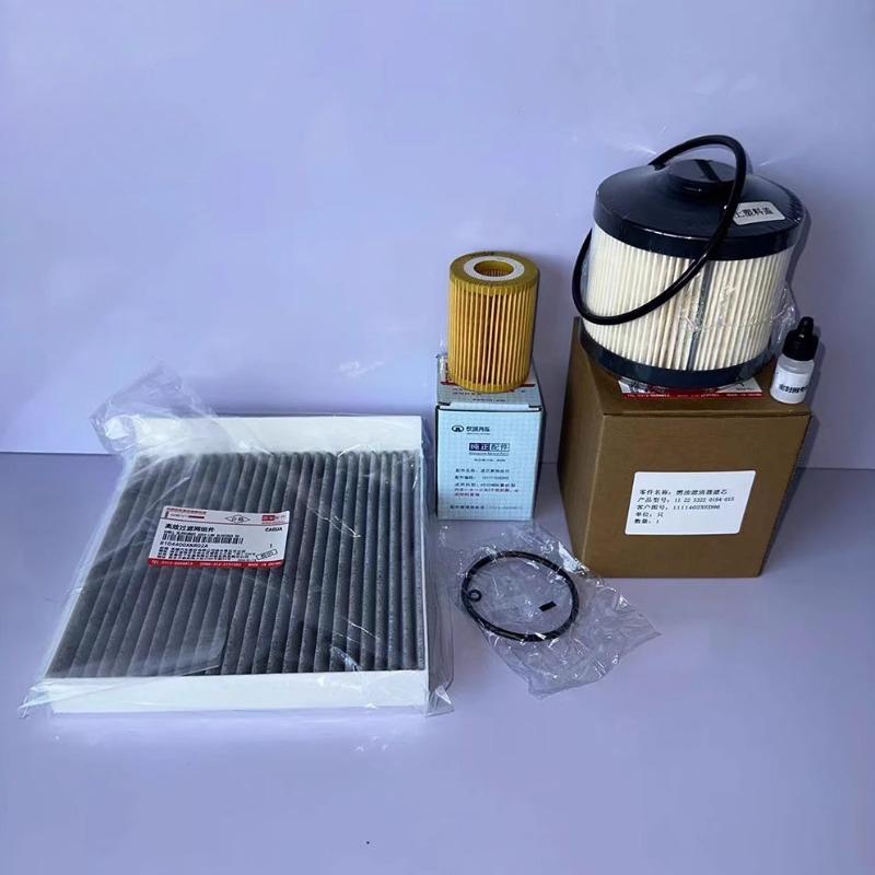 2023-2026 Models GWM POWER POER DISEL Air Filter Cabin Filter Disel Oil Filter Kit
