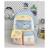 New high-value college style fresh and sweet backpack junior high school students lightweight large-capacity backpack