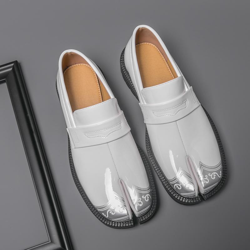 Designer New Height Increasing Leather Casual Shoes For Men Penny Loafter Formal Wedding Dress Homecoming Retro Footwear
