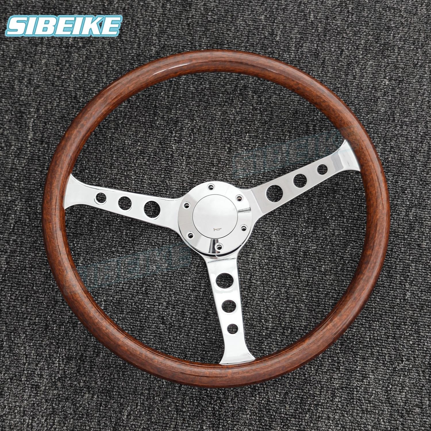 15inch 380mm Wood Style Steering Wheel