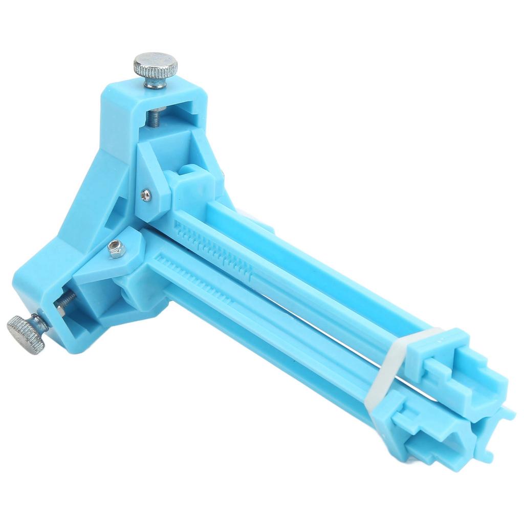3D Fletching Jig Clear Scale Portable Fletching Bonding Tool for 3.6‑10mm Shafts