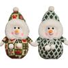 Adorable Plush Christmas Snowman Decoration Cute Stuffed Toy For Kids And Girlfriends
