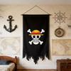 70*125cm One Piece Anime Flag Luffy Chooper Law Cosplay Polyester Cartoon Party Pirate Ship Flag Sign Home Decor Accessories