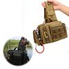 Men Oxford Cloth Sling Bag with Adjustable Widen Straps Storage Bag Multi-Compartment for Fishing Gear Lure Hooks & Accessories