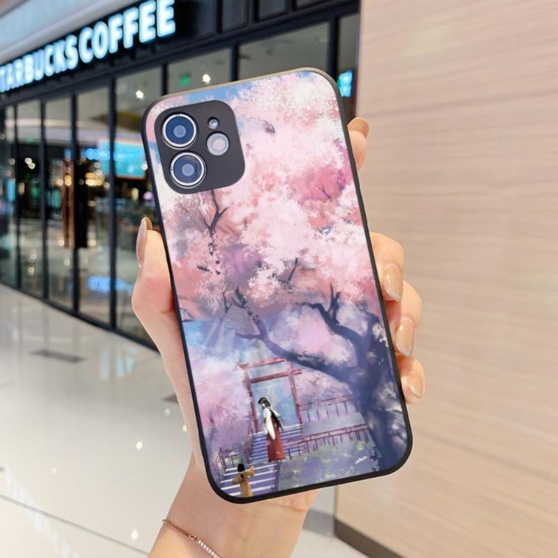 Inuyasha Sesshomaru Phone Case For IPhone 14 11 12 13 Pro Max X XR XSMax 6 6S 7 8 Plus SE 2022 Soft Square Color Phone Cover