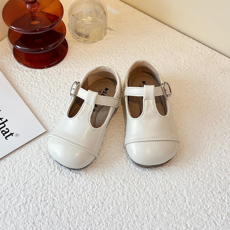 Anti-slip Leather Children s Shoes, Toddler Walking Soft-soled Shoes, Single Shoes 21