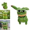 Weiches Plüschfrosch Kuscheltier Pepe Der Frosch Traurig Kawaii Zimmerdeko Spielzeug