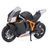 Bburago Scale KTM 1190 RC8 R Black Motorcycle Diecast Model Car Finished Product 1/18 / 18-51049