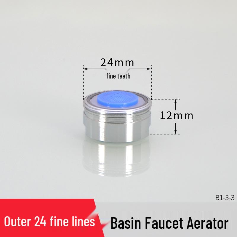 Anti-Splash Faucet Aerator Filter for Kitchen & Bathroom Sink