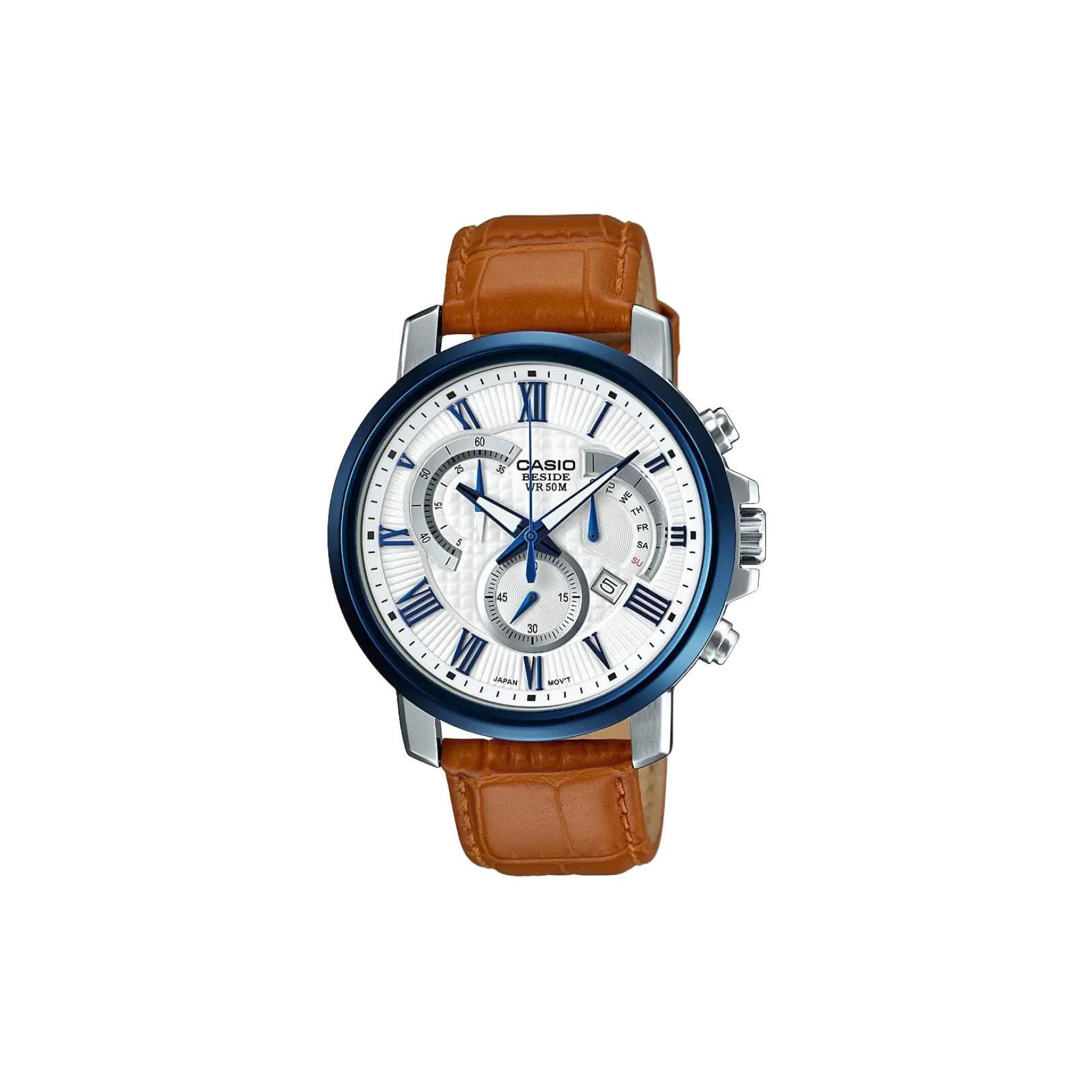 CASIO Men Standard Series White Watch BEM-520BUL-7A2 BEM-520BUL-7A2 White Dial