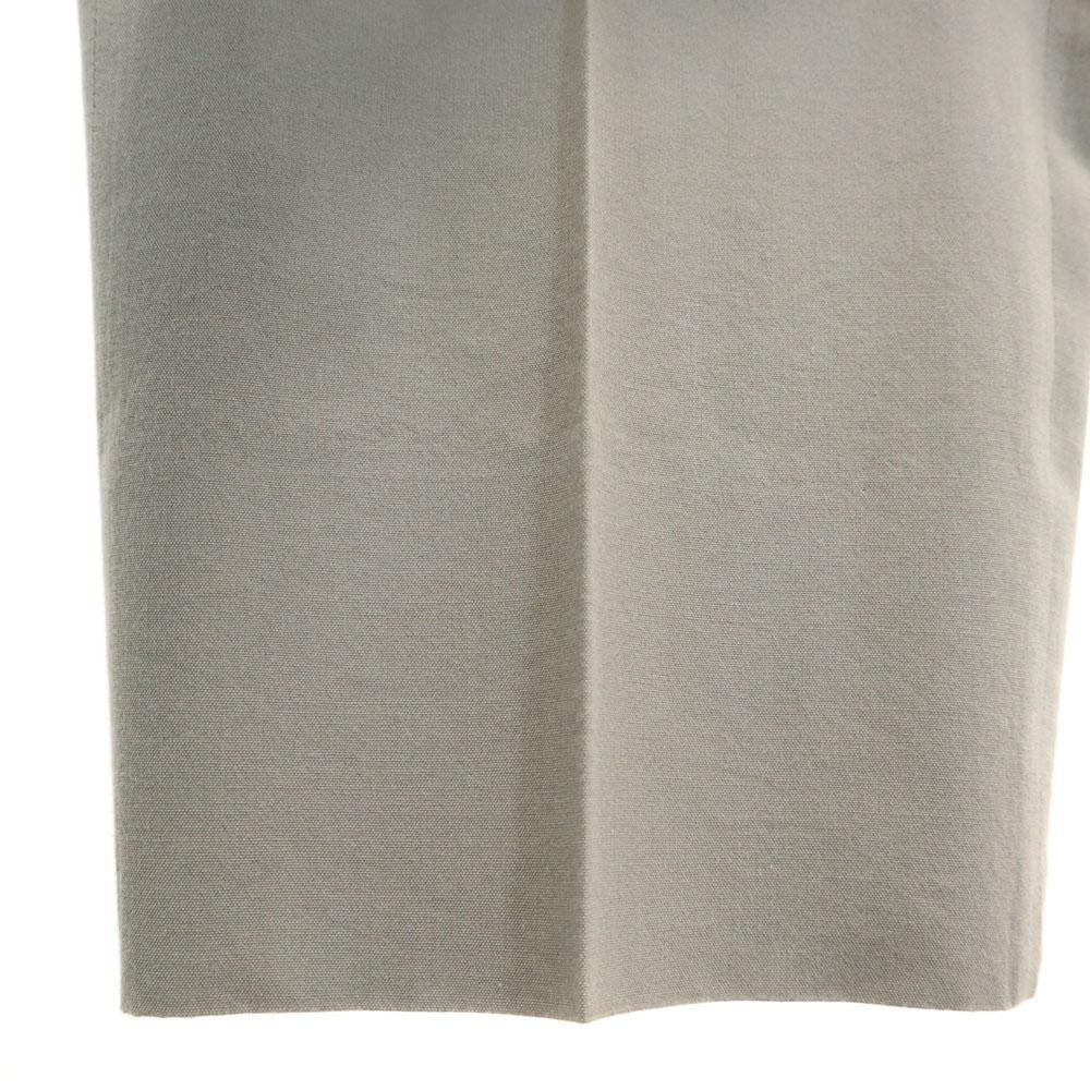 Hermes Made In Italy Cotton Pants Gray Men's Used