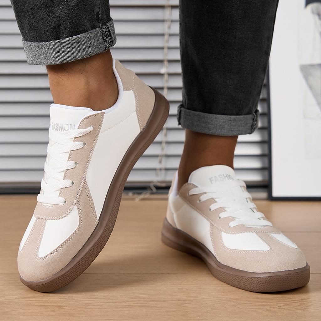 New couple shoes platform spring breathable versatile casual white shoes men's shoes