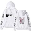 Attack on Titan Levi Ackerman Hoodie, Wings of Freedom Cherry Blossom Printed Pullover Hooded Sweatshirt Casual Long Sleeve Hoodie