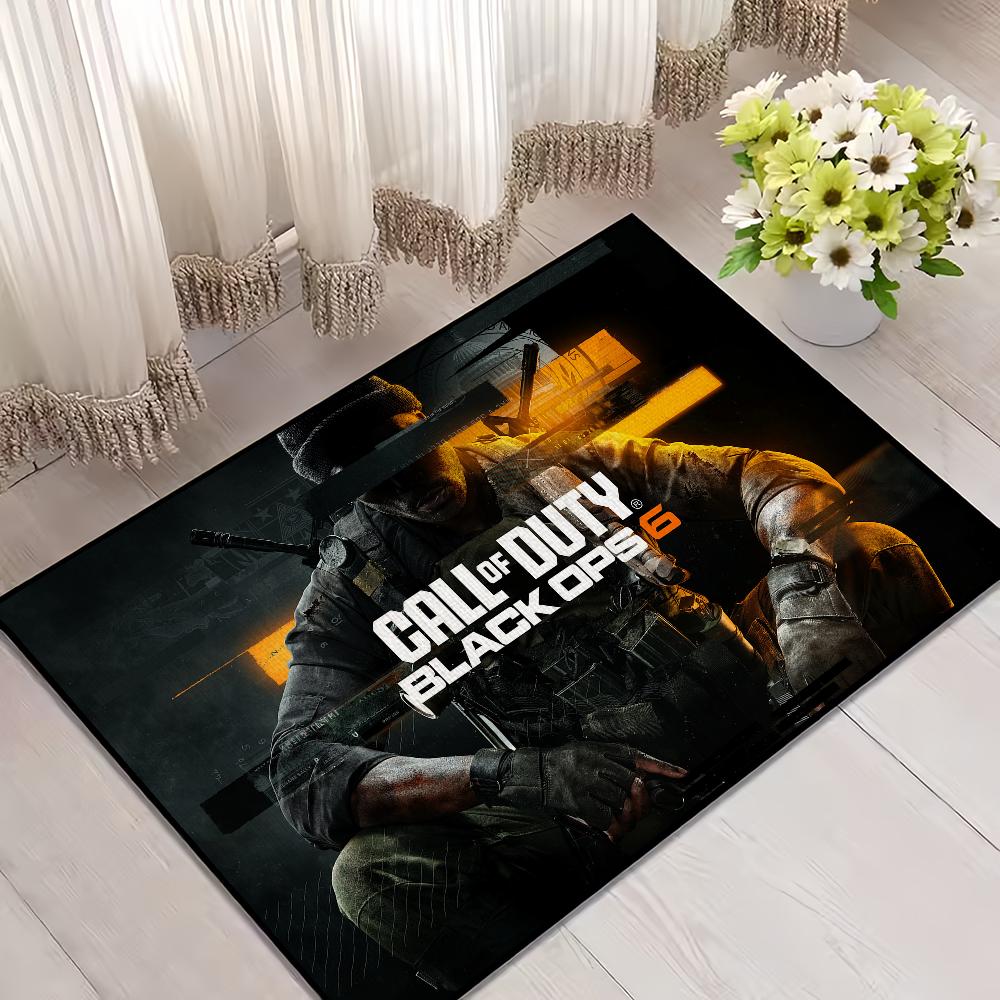 

Гра C-Call Of D-Duty B-Black Ops 6 Маленький килим для прикраси будинку, спальні, кухні, супервбираючий килимок, килим для ніг, нековзкий SJR80x120CM