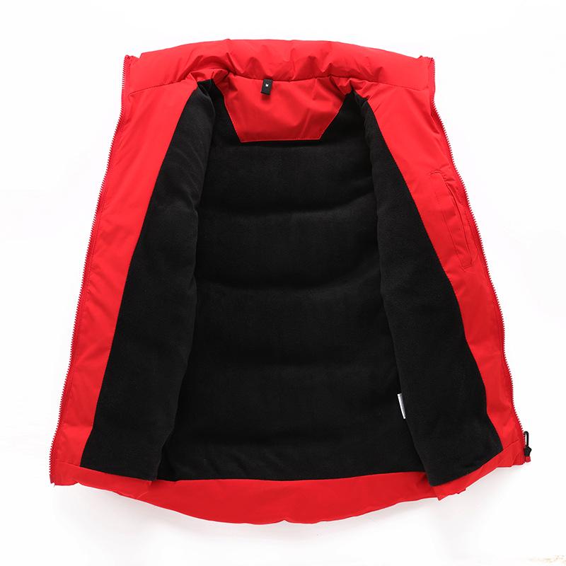 2023 Men's Plus Size Cotton Sports Vest Winter Training National Costume Gilet