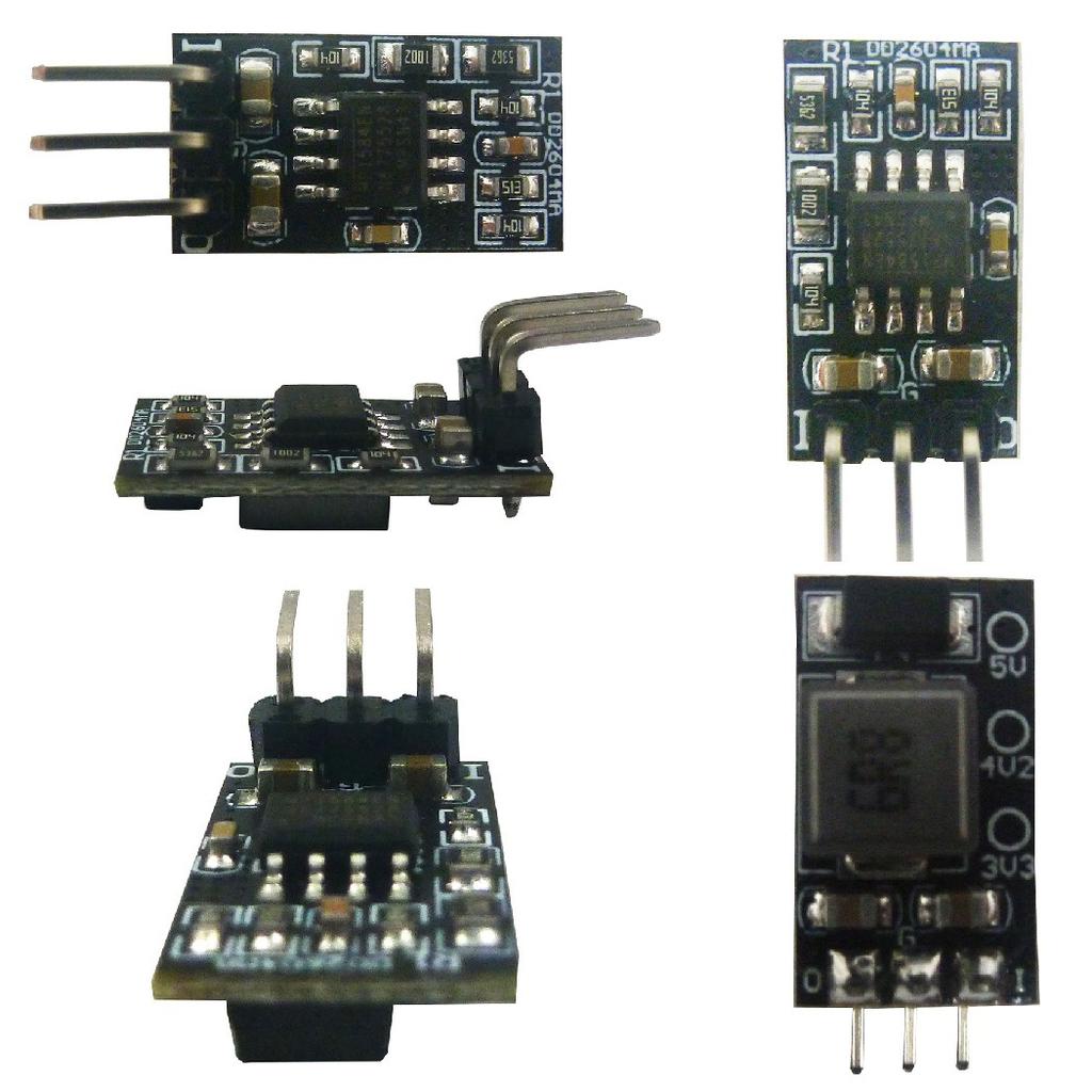 2A DC-DC Converter 4.5V-27V To 3.3V 4.2V 5V Buck Power Supply Module DD4012SA DD2712SA L7805 Upgraded Version Step Down Board