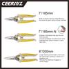 CEERAYZ Scissors 185mm Multipurpose Heavy Duty 420 Japanese Stainless Steel Industrial Scissors Scissors Metalworking Pruning Gardening Pruning with