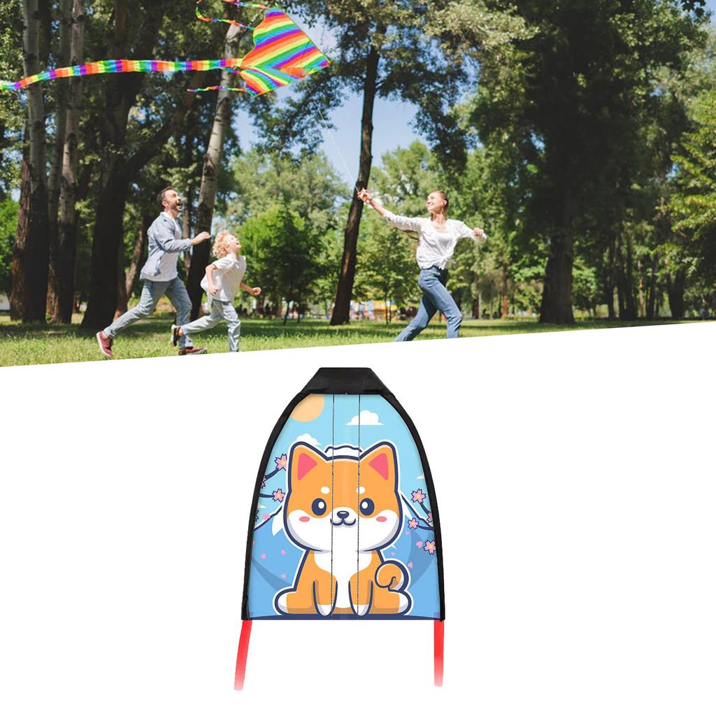 Children's Thumb Ejection Kite Thumb Ejection Kite Small Funny Outdoor Sports Games Birthday Gifts Corgi