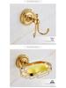 European Style Brass Gold Bathroom Towel Rack Set - Toilet Hardware & Accessories