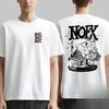 Must-Have Unisex Vintage Lässiges Cropped Streetwear T-Shirt mit NOFX Rockband Druck für Sommer Tägliche Lässige Mode T-Shirt
