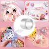 Bandă Baloane Elasticitate Ridicată 1 Set 300CM Jucărie Nano cu Baloane, Stickere Farmec, Gonflator, Pensetă DIY, Adeziv, Kit Amuzant pentru Ameliorarea Stresului și Meșteșuguri Copii