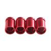 4Pcs Tire Valve Stem Cover Caps Aluminum Car Wheel Air Pressure Valve Cap