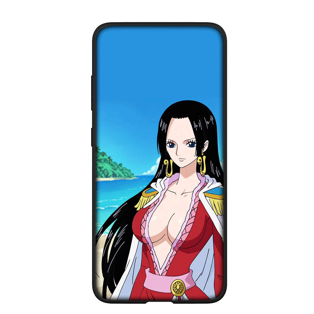 Phone Case for iPhone 17 15 16 Plus Redmi Note 14 12 11 13 Pro Max Huawei P30 P20 Lite OPPO A60 A40 A80 A38 A54 A17 Boa Hancock One Pieces Luffy Cover