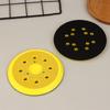 5 Inch 8 Holes Grinder Sandpaper Tray For Disc Grinder Backing Pad Hook And Loop 125Mm Pneumatic Polishing Machine