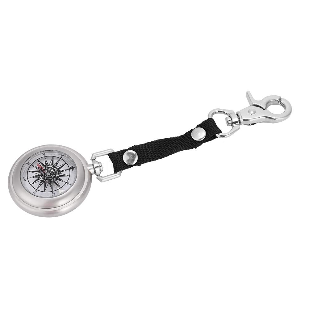 Portable Mini Pocket Watch Compass Keychain Survival Compass for Outdoor Accessories
