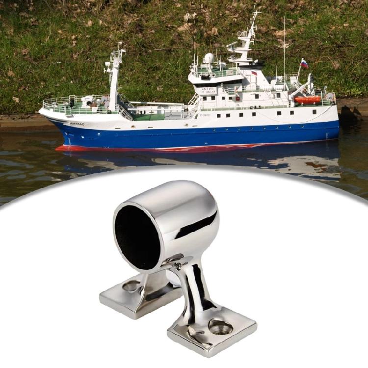 Upgraded Leg Rest Stainless Steel Rail Bracket with 25mm Inner Diameter for Boat