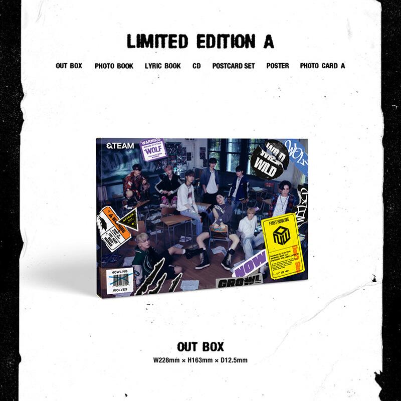 &TEAM 1st ALBUM First Howling : NOW LIMITED EDITION A