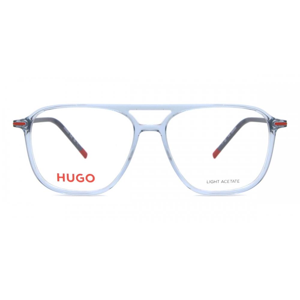 

Hugo Hg 1232 Pjp Men Eyeglasses Transparent Stone Blue/53-15-145