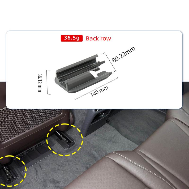 Car Front Row Left Right Seat Rail Trim Cover 1679190500 Driver Passenger Seat Cover For Mercedes Benz GLE GLS W167 After 2020