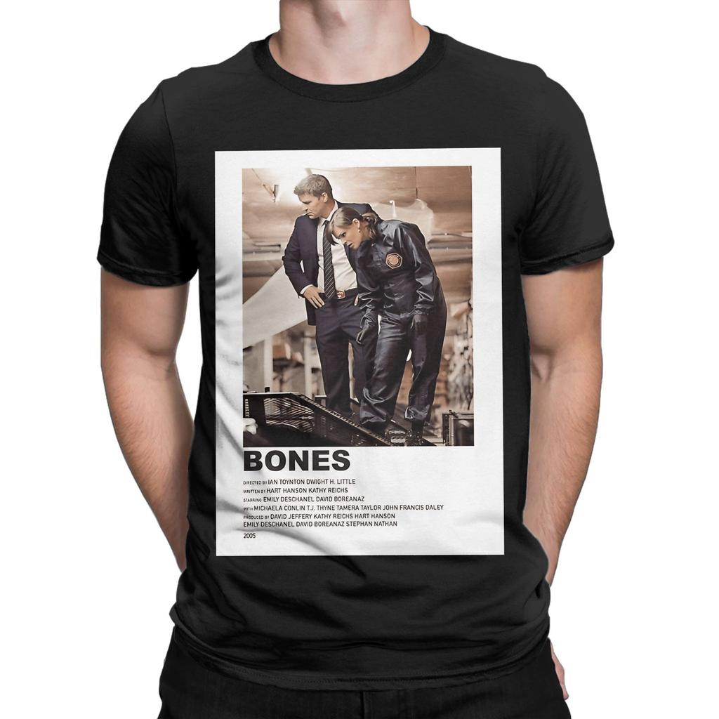 Temperance And Seeley Bones Poster Classic Novelty 100 Cotton Tshirt Temperance And Seeley Bones Tees Tops For Unisex