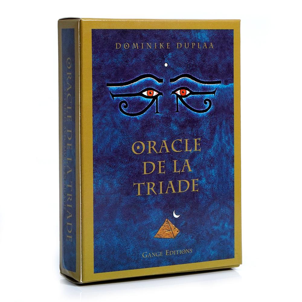 10,4*7,3 см Oracle De La Triade - французский Oracle 57 шт. Карты Oracle