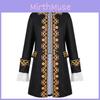 Print Ages Middle Prince Cosplay Costume Coat Halloween Party Performance Stage