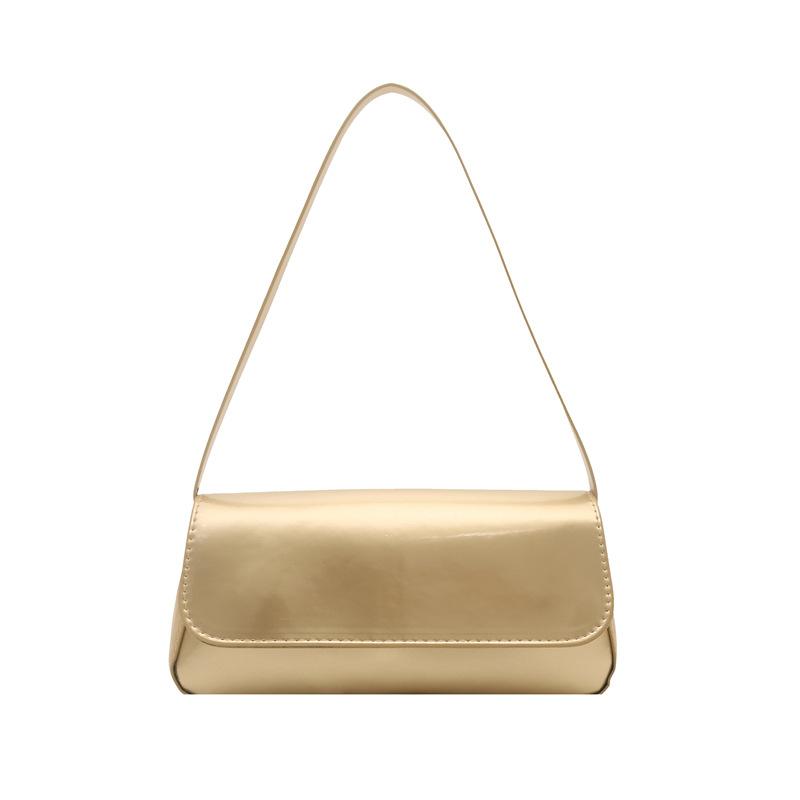 Baguette flip retro mirror armpit bag fashionable summer simple commuter shoulder bag bag