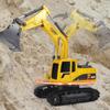 Tcvents RC Excavator Mașină Jucărie Vehicul de Construcție Excavator de Nisip Excavator RC 5CH Controler Wireless Reîncărcabil cu Cablu Jucării pentru Copii Băieți Fete